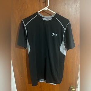 Black/grey under armour dri fit shirt